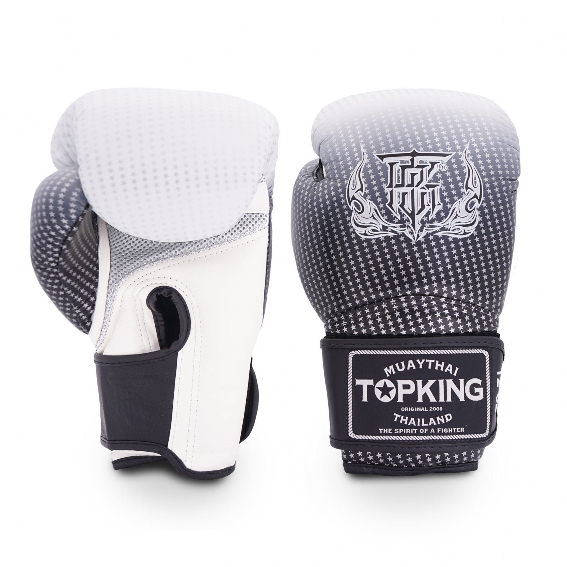 Top King Super Star Air TKBGSS-01A Silver boxing gloves