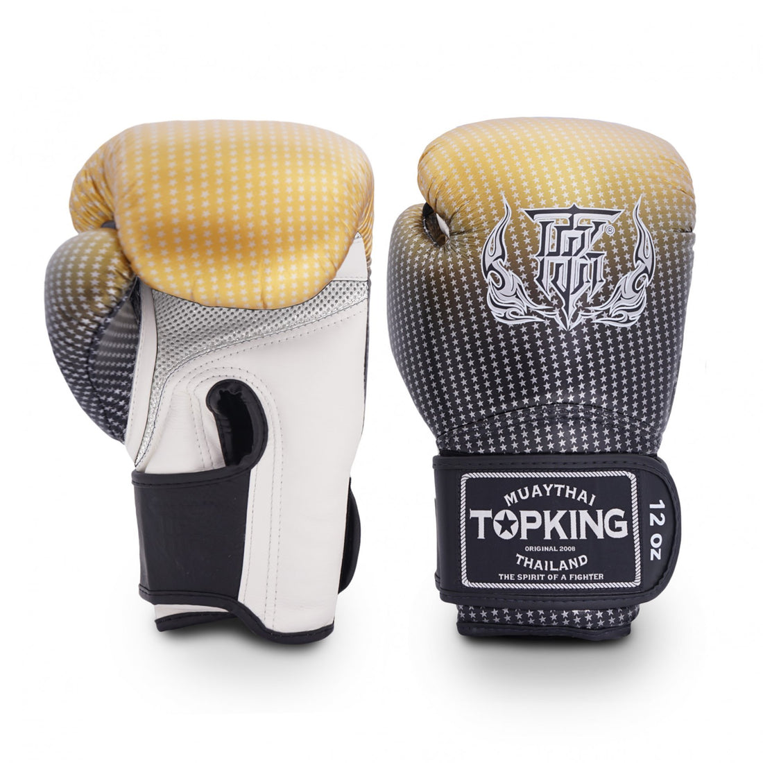 Top King Super Star Air TKBGSS-01A Gold boxing gloves