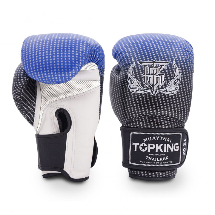 Top King Super Star Air TKBGSS-01A Blue boxing gloves