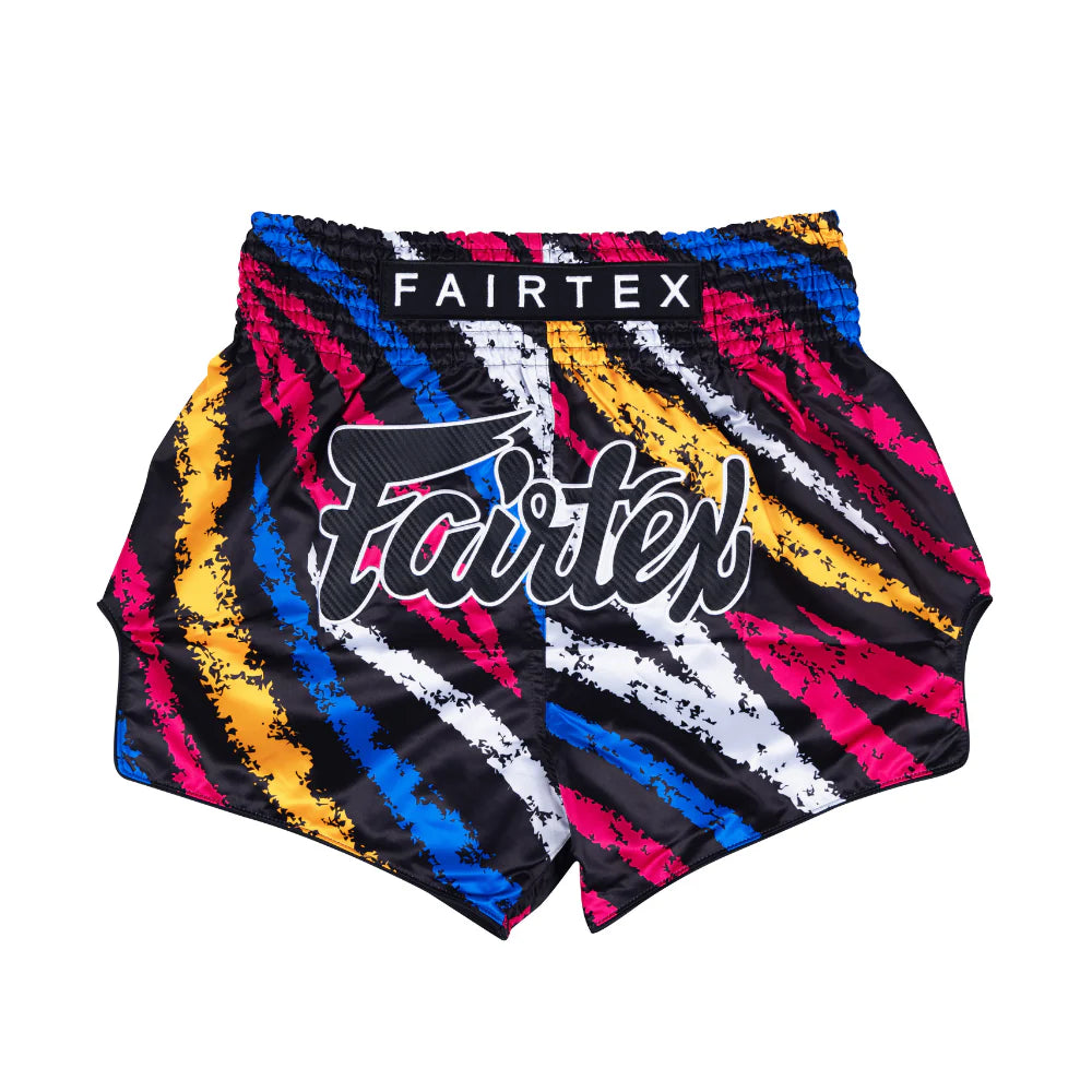 Fairtex Muay Thai Shorts - BS1956 Colorful (Vertical)