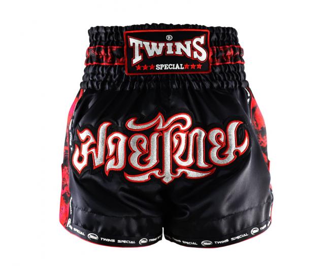 Twins Special [TBS-SKULL] Muay Thai Shorts