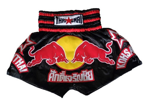 ThaiSmai Muay Thai Shorts Red Bull