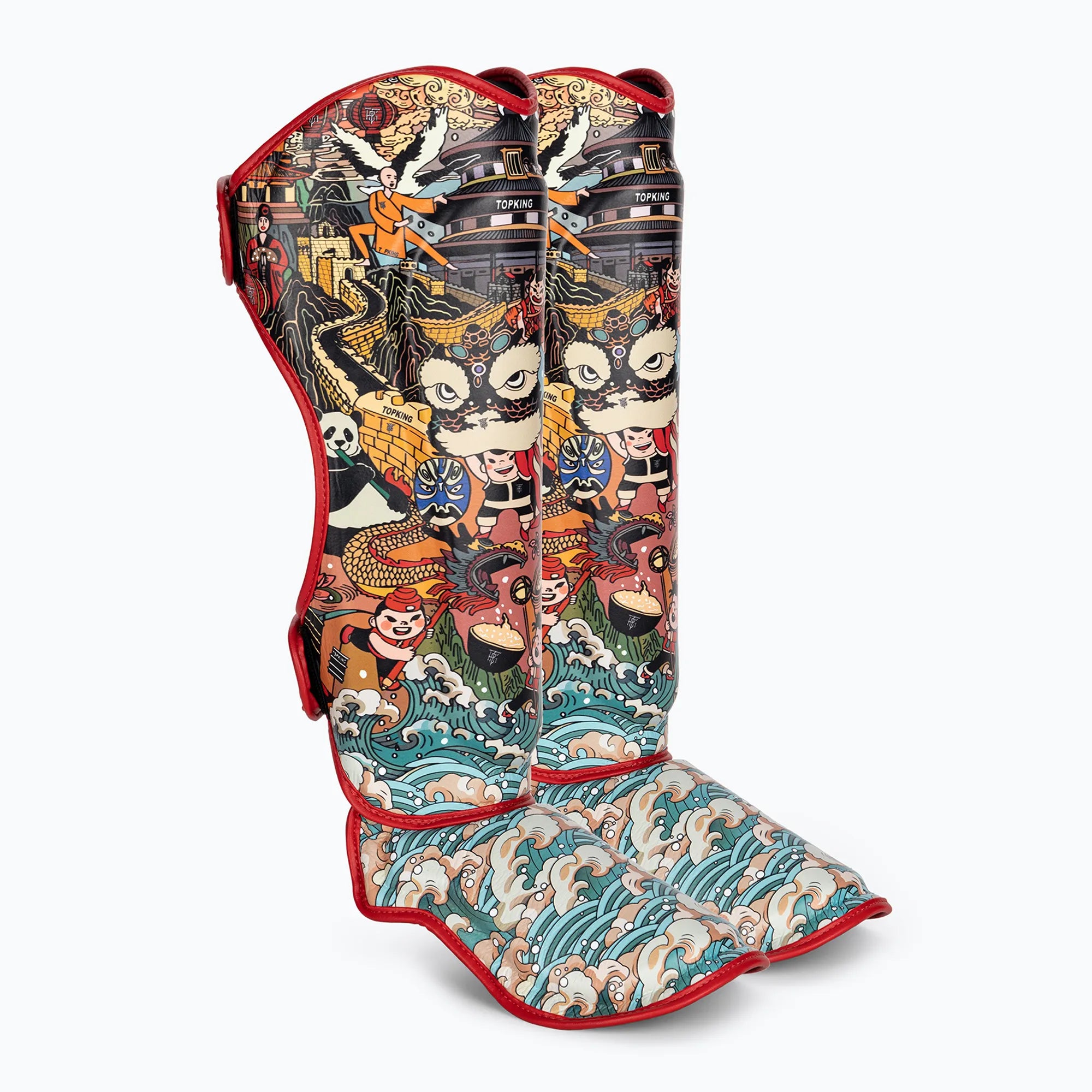 TOPKING SHIN GUARDS CHINESE CULTURE