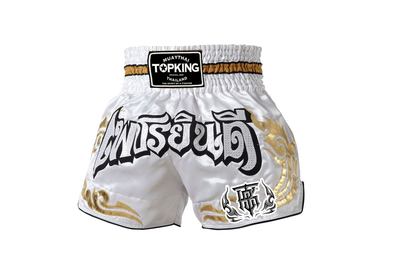 Top King TKTBS-051 Pet Yin Dee Shorts White