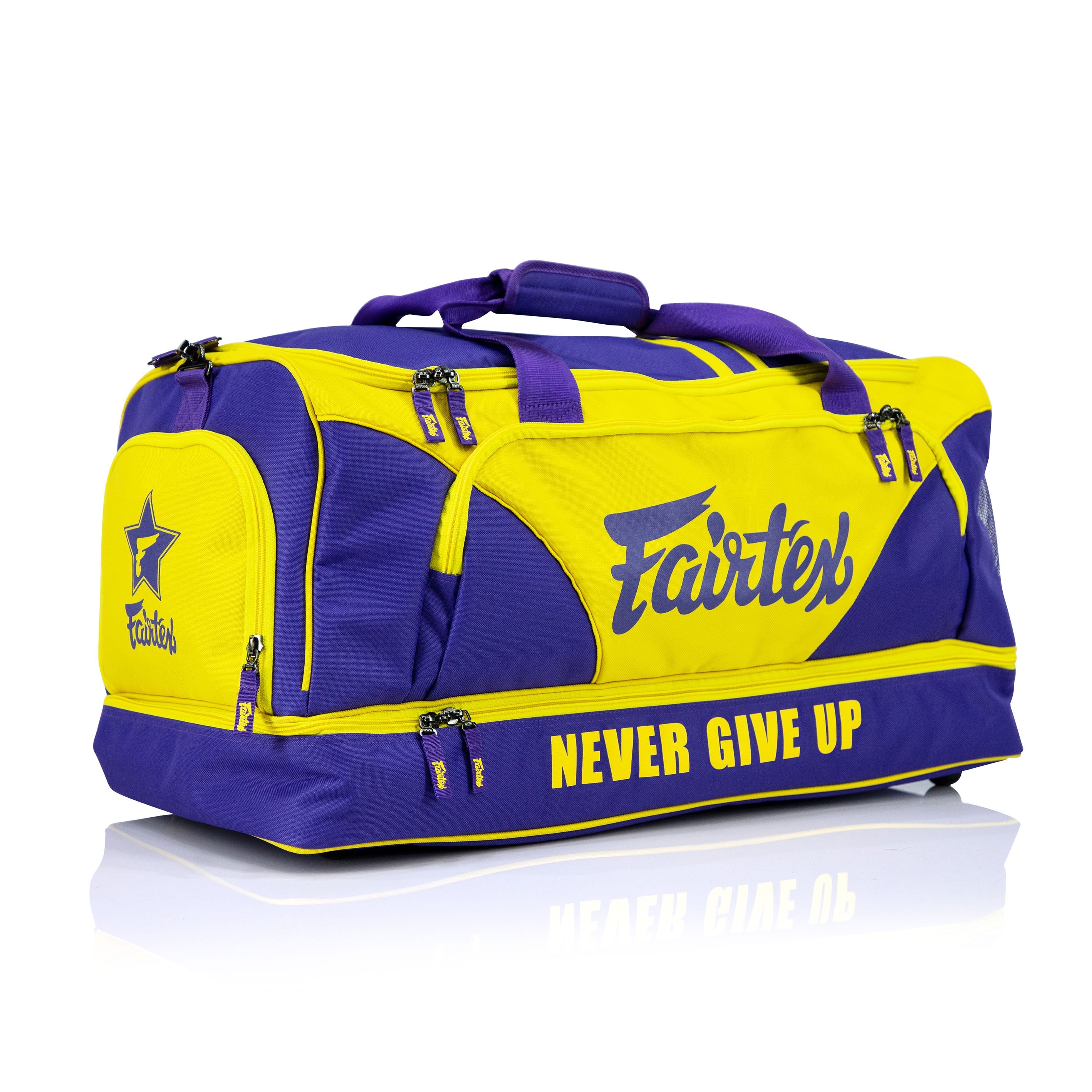 Fairtex Gym Bag - Purple/Yellow