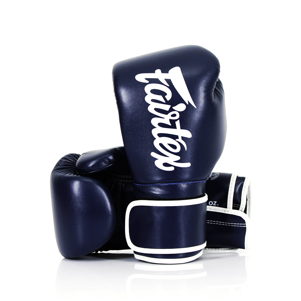 Fairtex BGV14 Microfiber Boxing Gloves Blue