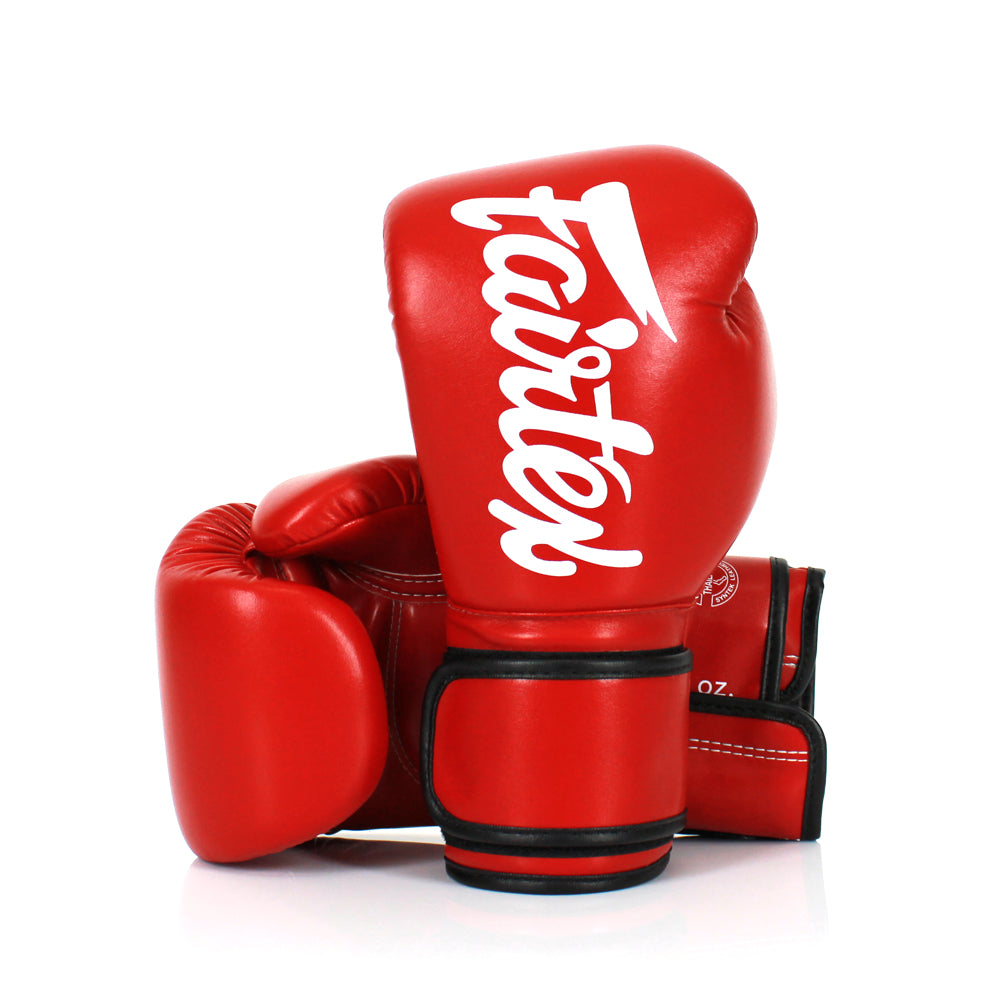 Fairtex BGV14 Microfiber Boxing Gloves Red