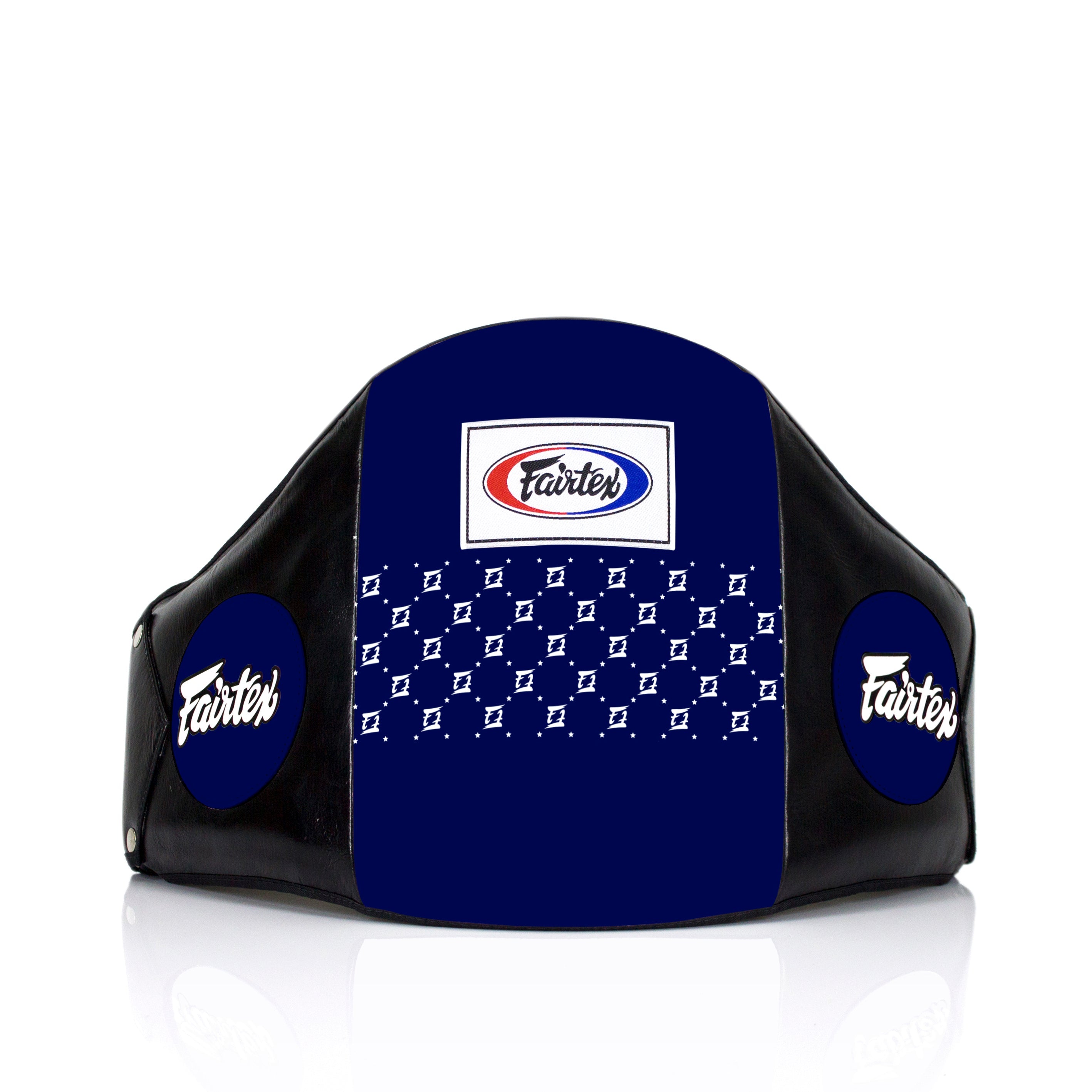 Fairtex-BPV1 Belly Pad - black-blue-black - brand product view 1