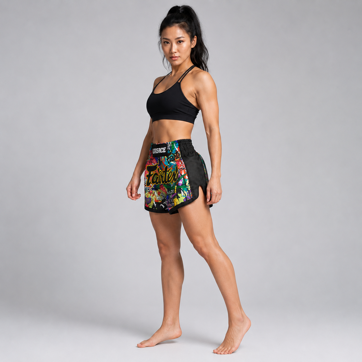Fairtex-Slim Cut Shorts-BS Urface - Urface - brand product view 4