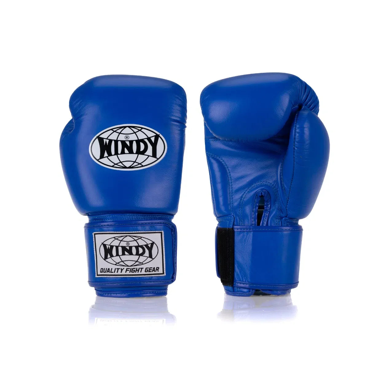 Classic Leather Boxing Glove - Blue - Blue - manufacturer view 1