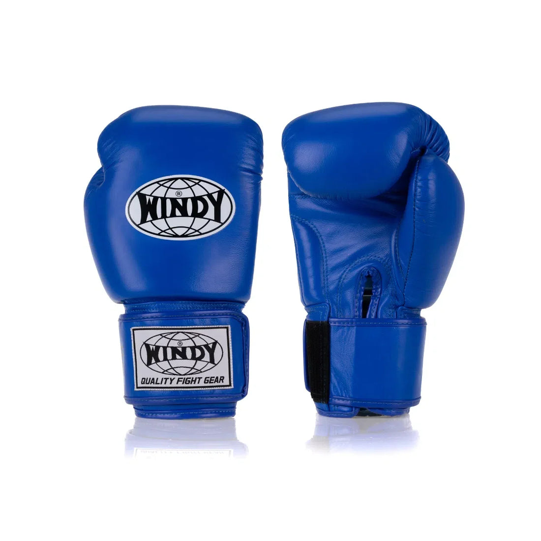 Classic Leather Boxing Glove - Blue - Blue - manufacturer view 1