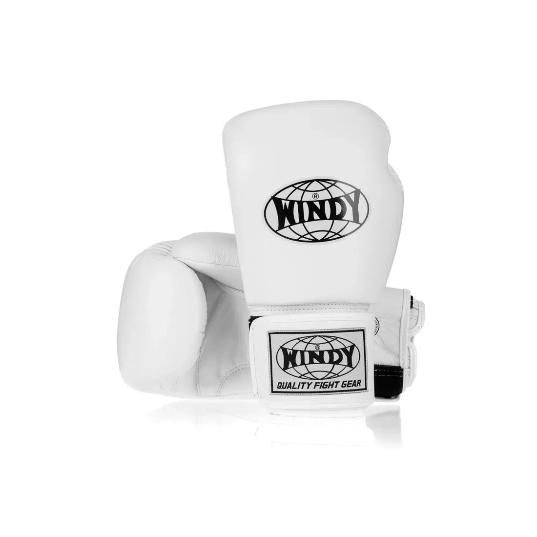 Classic Leather Boxing Glove - White - White - manufacturer view 3