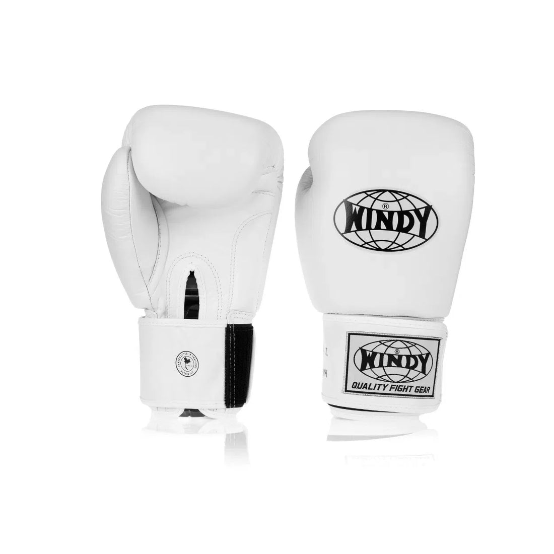 Classic Leather Boxing Glove - White - White - manufacturer view 1