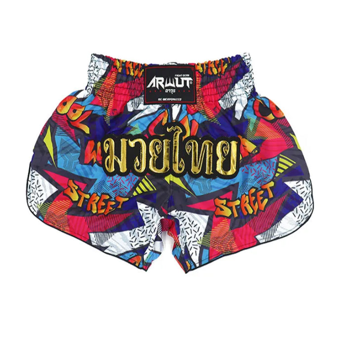 ARWUT [S002] “WOW STREET” Edition Muay Thai Shorts