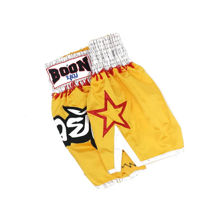 Boon [MT21] “Red Star” Muay Thai Shorts
