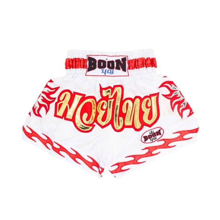Boon [MT27] ”White SUN” Muay Thai Shorts