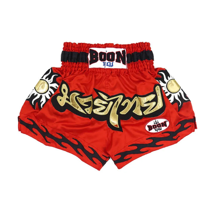 Boon [MT25] ”RED SUN” Muay Thai Shorts