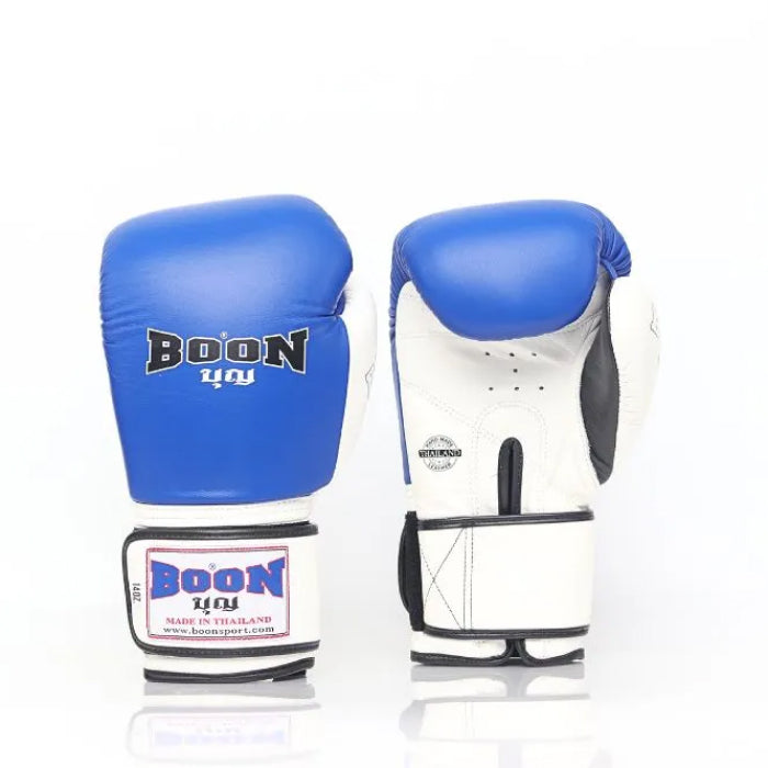 Boon [BGCBL] Compact Velcro Gloves Blue/White