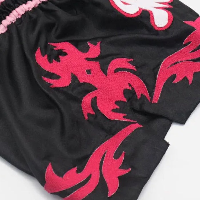 THAISMAI Muay Thai Boxing Shorts “Shocking Pink”