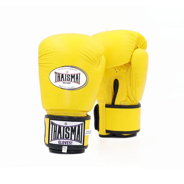 THAISMAI Muay Thai Boxing Gloves Yellow