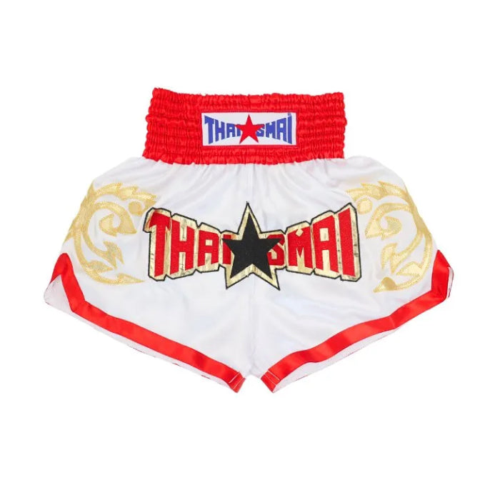 ThaiSmai Muay Thai Shorts Red Star