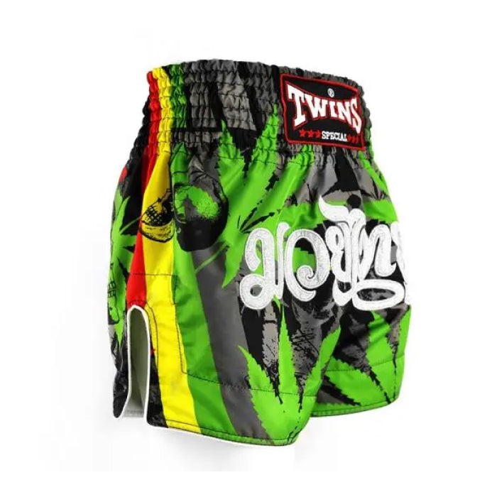 Twins Special [TBS-GRASS] Muay Thai Shorts