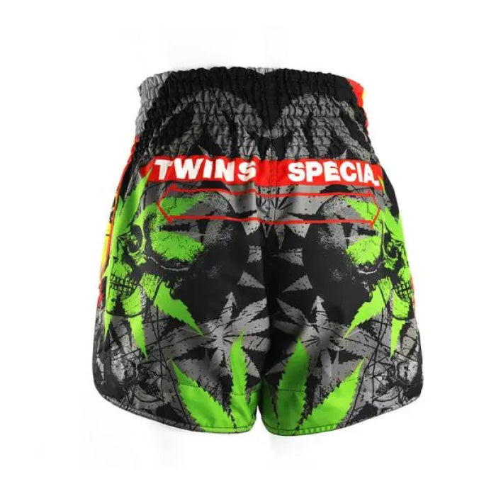 Twins Special [TBS-GRASS] Muay Thai Shorts