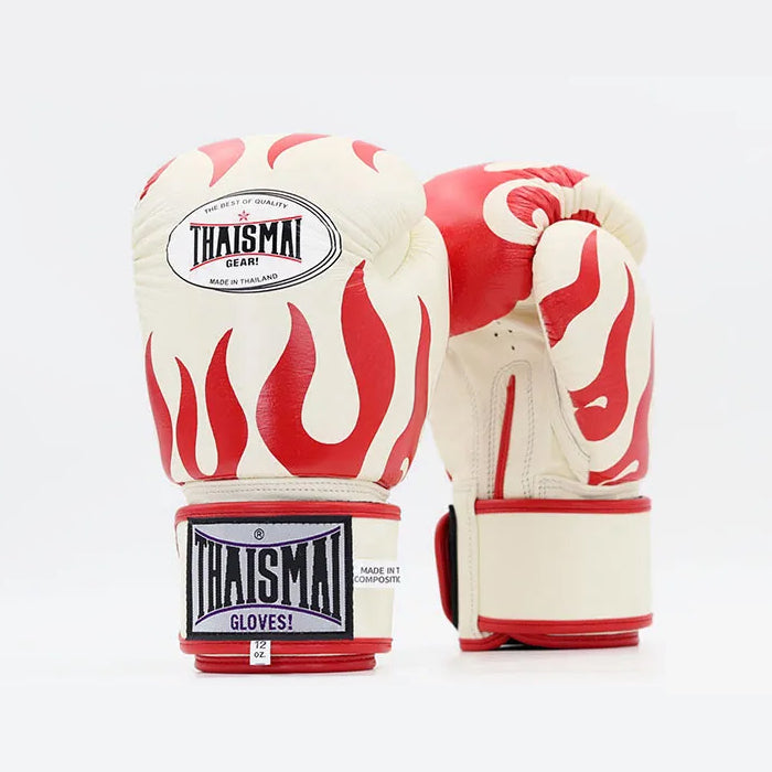 THAISMAI Muay Thai Boxing Gloves Flame