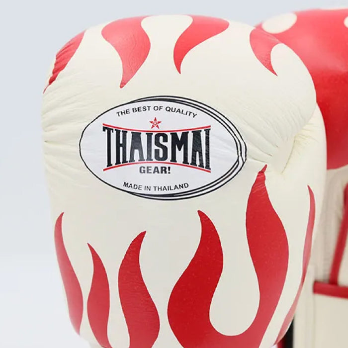 THAISMAI Muay Thai Boxing Gloves Flame