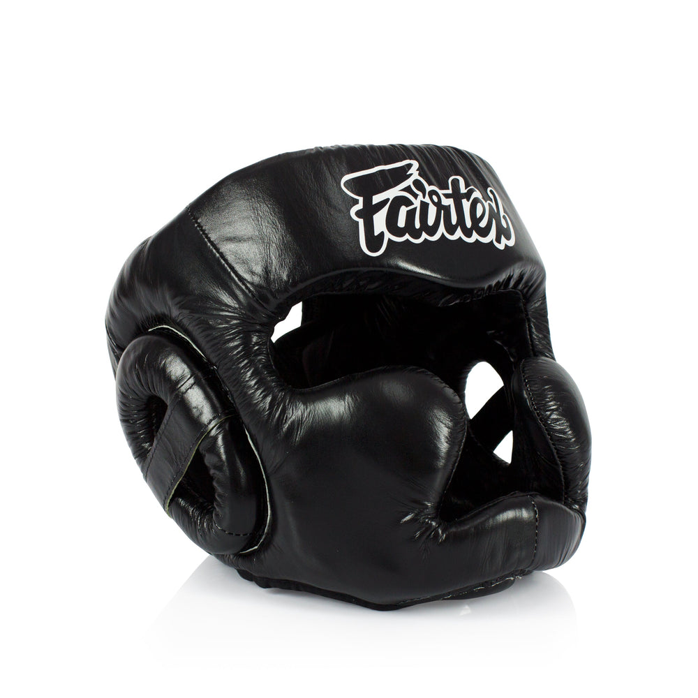 Fairtex-HG13+F Diagonal View Headguard-Full Cover
