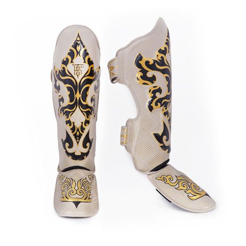 Top King Shin Pads – TKSGKN-01 Kanok - Beige - brand product view 1