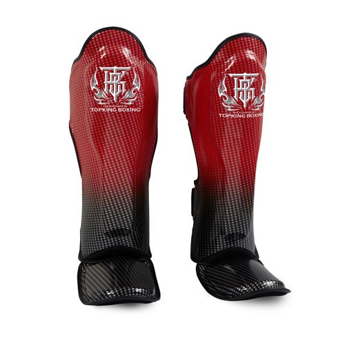Top King TKSGSS-01 Super Star shin guards Red