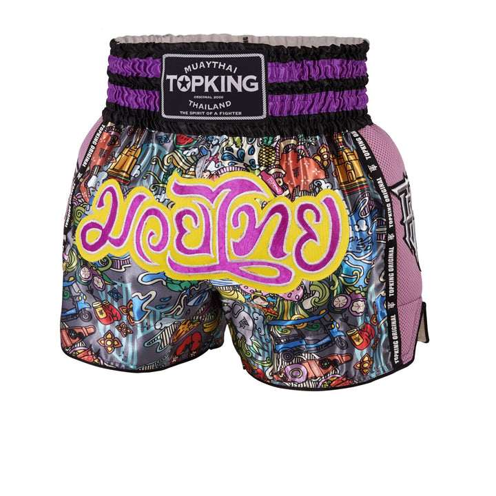 Top King Muay Thai Shorts - TKTBS-223