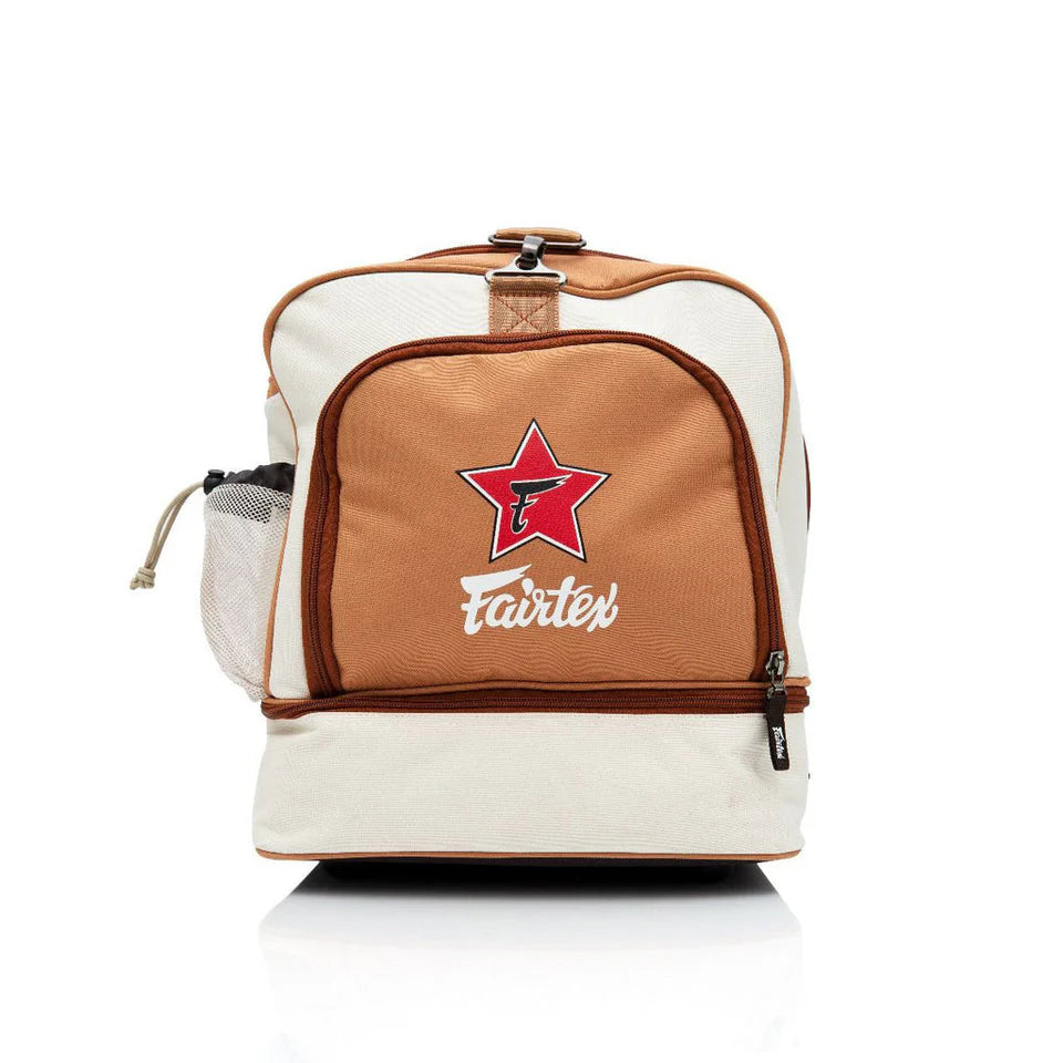 Fairtex Gym Bag - Khaki/Orange