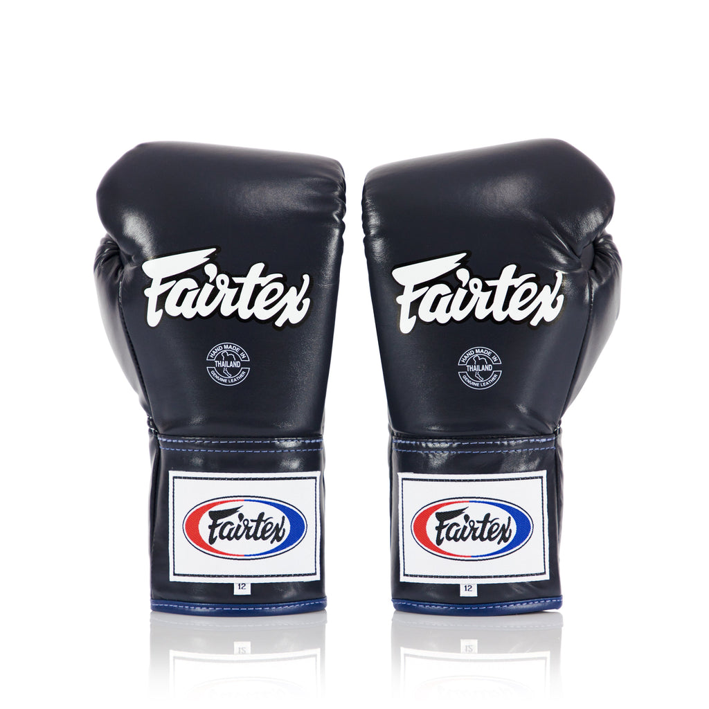 Fairtex-BGL6 Pro Fight Gloves - Blue - brand product view 2