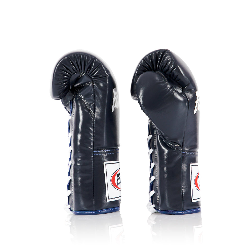 Fairtex-BGL6 Pro Fight Gloves - Blue - brand product view 3