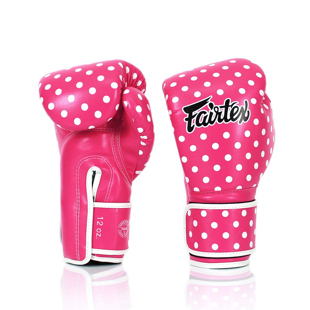 Fairtex Boxing Gloves – BGV14 - polka-dot - brand product view 2