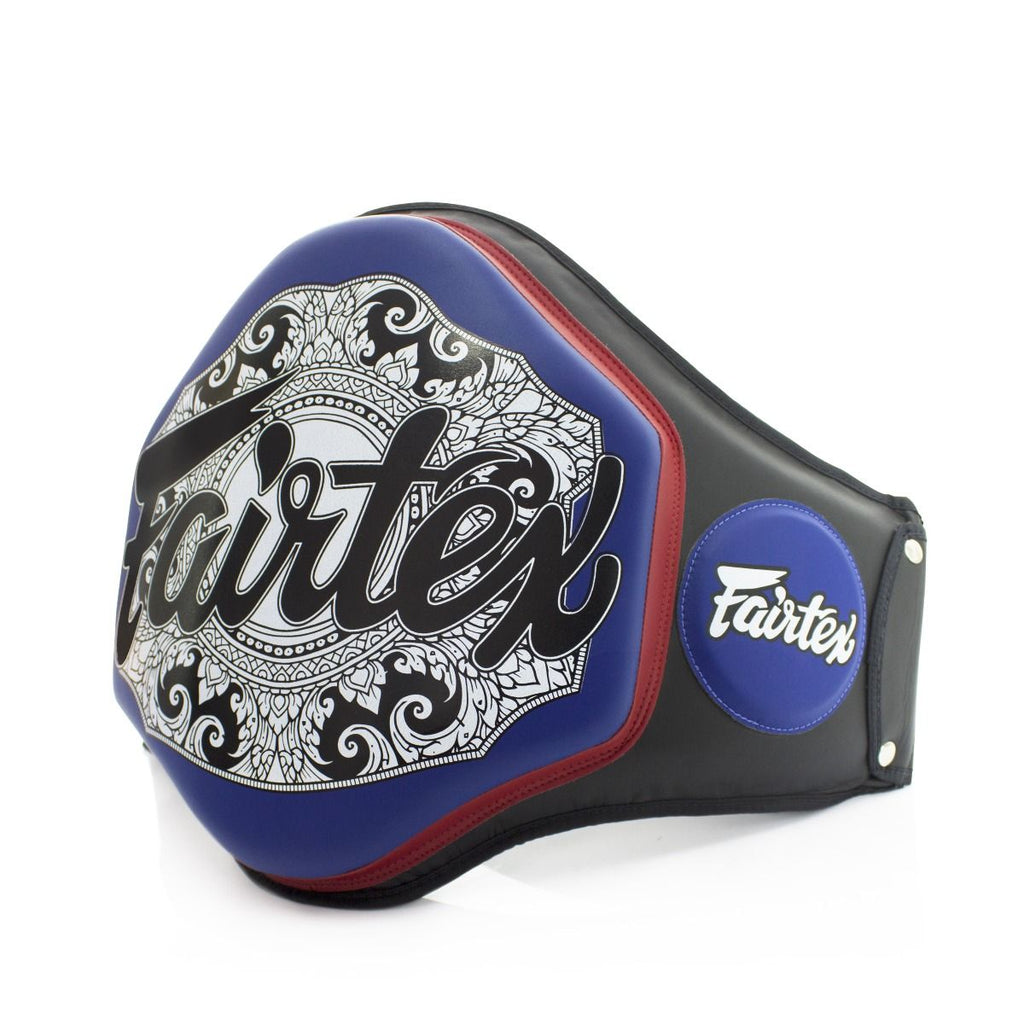 Fairtex-BPV3 Belly Pad - black-blue - brand product view 2