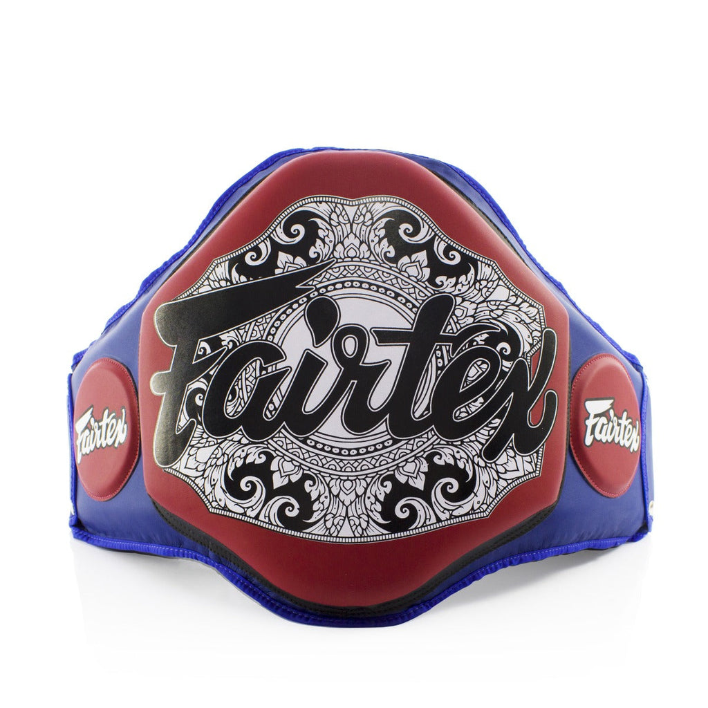 Fairtex-BPV3 Belly Pad - blue-red - brand product view 1