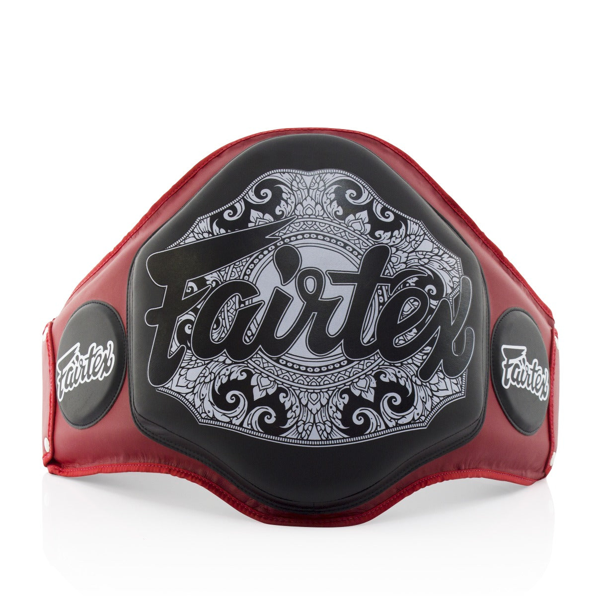 Fairtex-BPV3 Belly Pad - red-black - brand product view 1