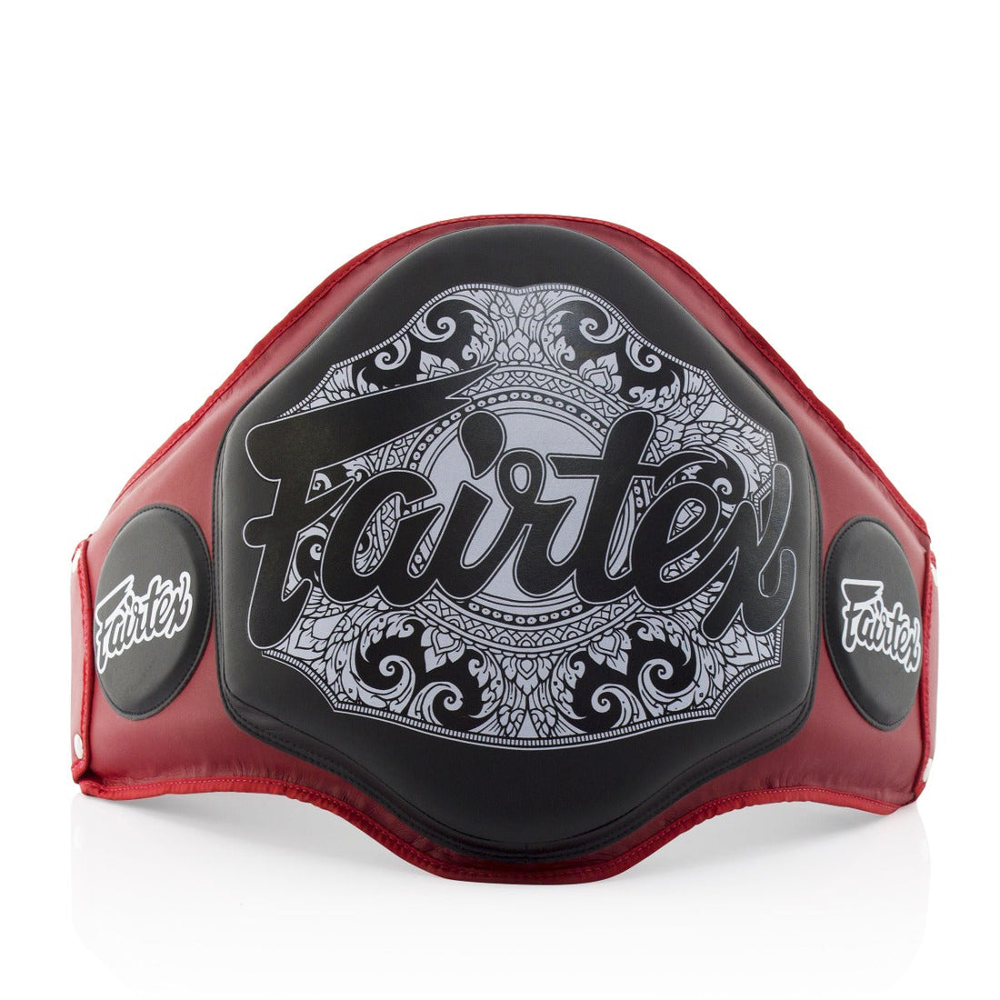Fairtex-BPV3 Belly Pad - red-black - brand product view 1