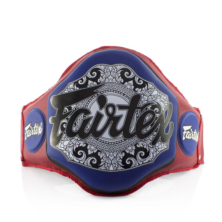 Fairtex-BPV3 Belly Pad - red-blue - brand product view 1