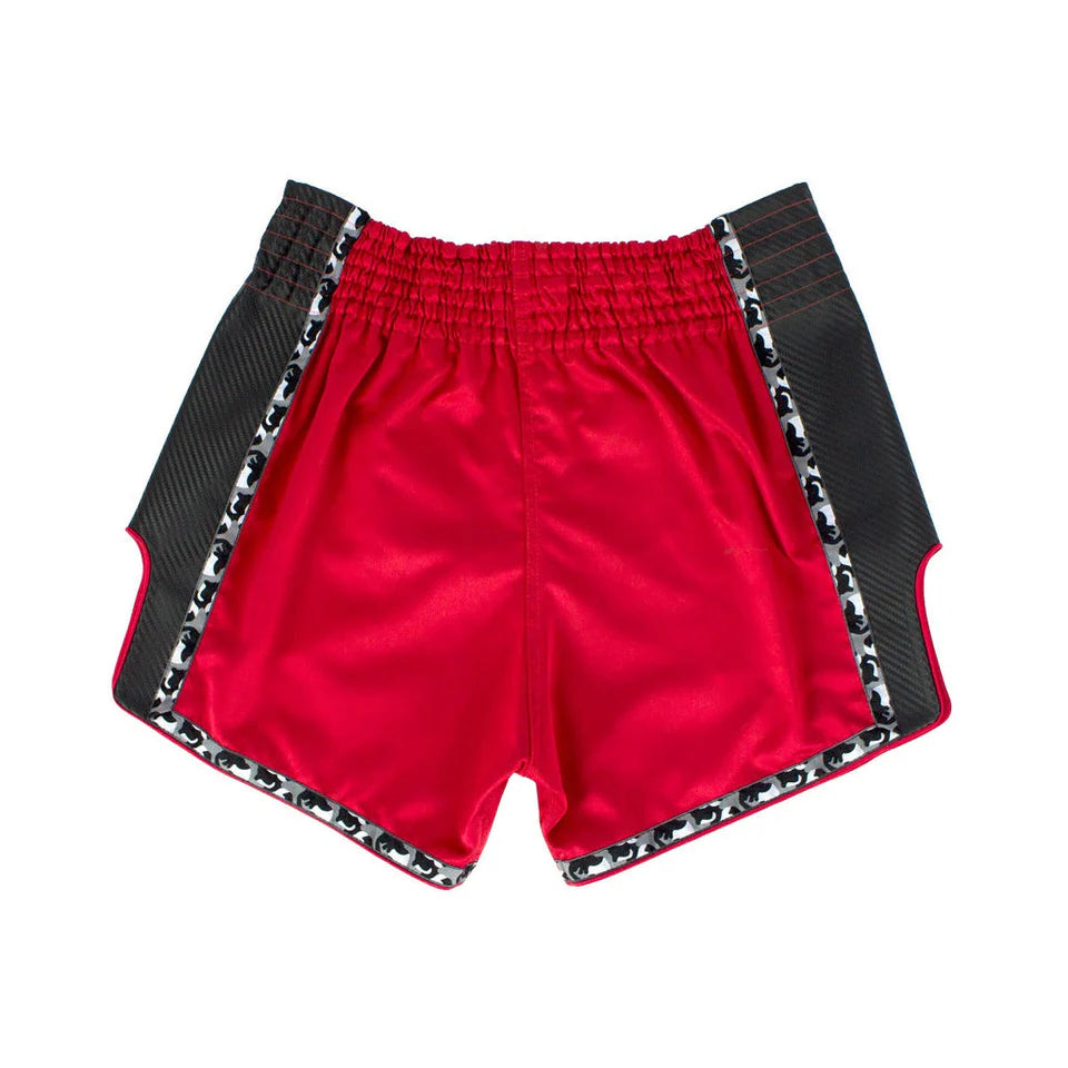Muay Thai Shorts - BS1703 Red/Black