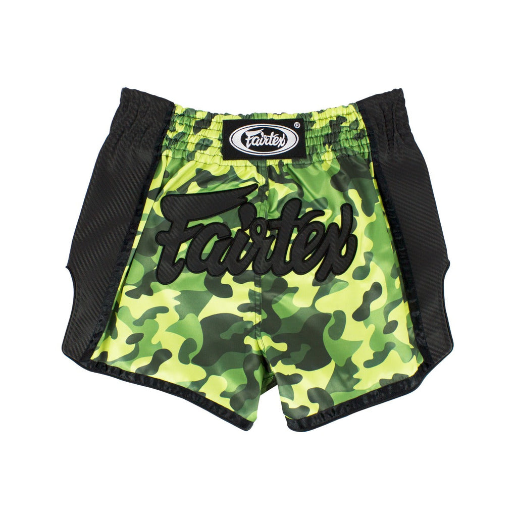Muay Thai Shorts - BS1710 Green Camo