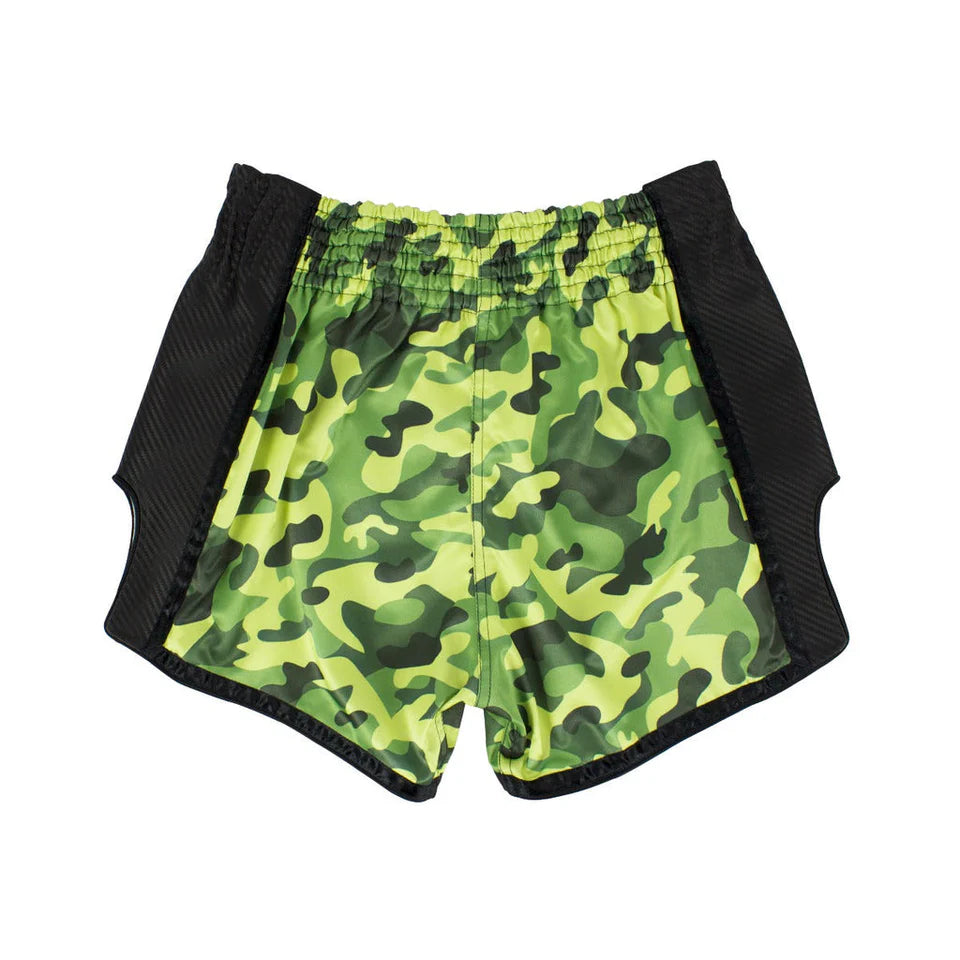 Muay Thai Shorts - BS1710 Green Camo