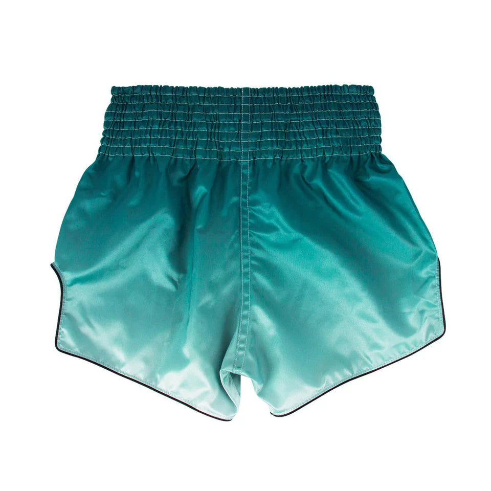 MUAY THAI SHORTS - BS1906 FADE (GREEN)
