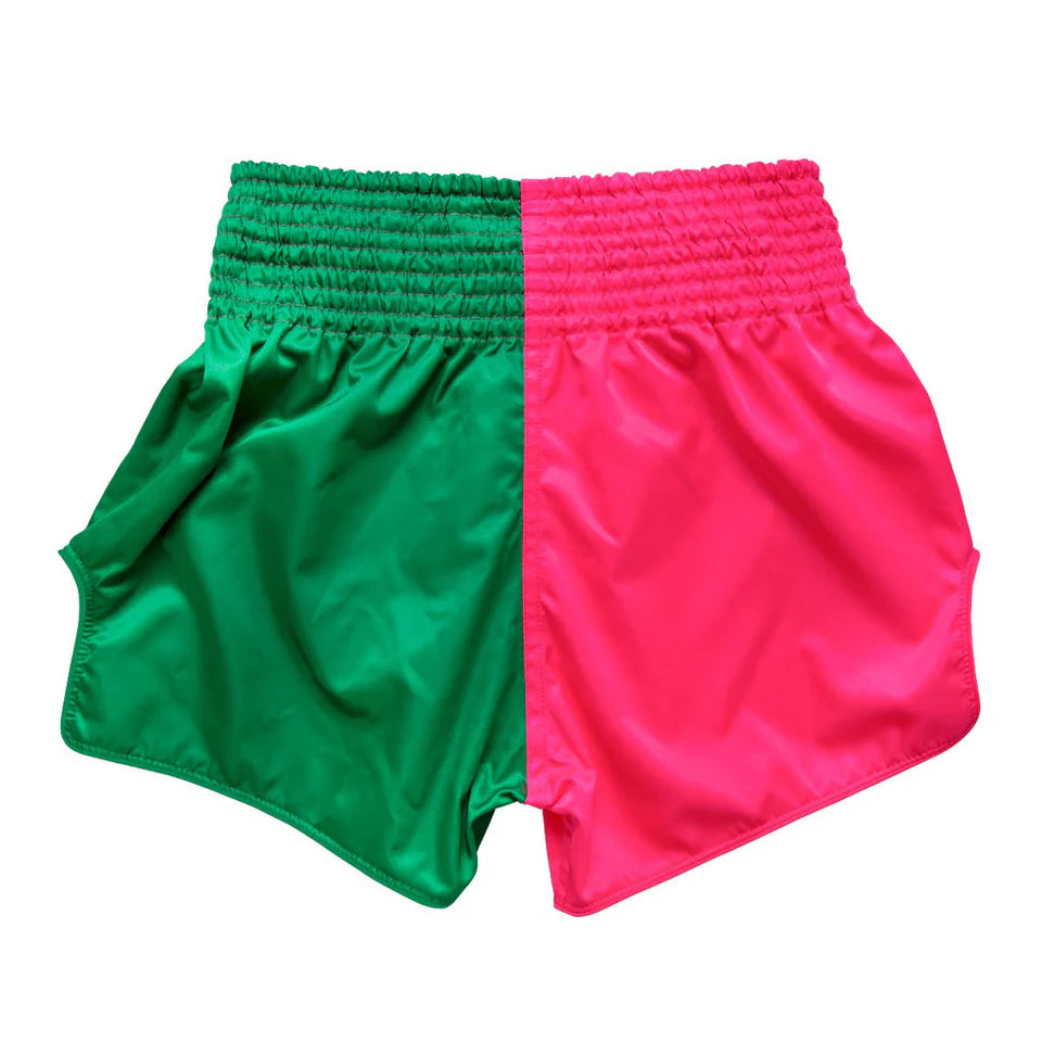 Muay Thai Shorts - BS1911 Pink/Green