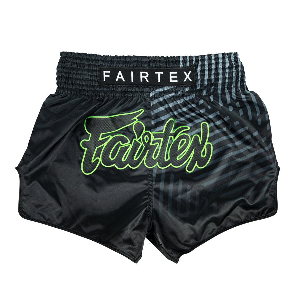 Fairtex Muay Thai Shorts - BS1924 Racer Black