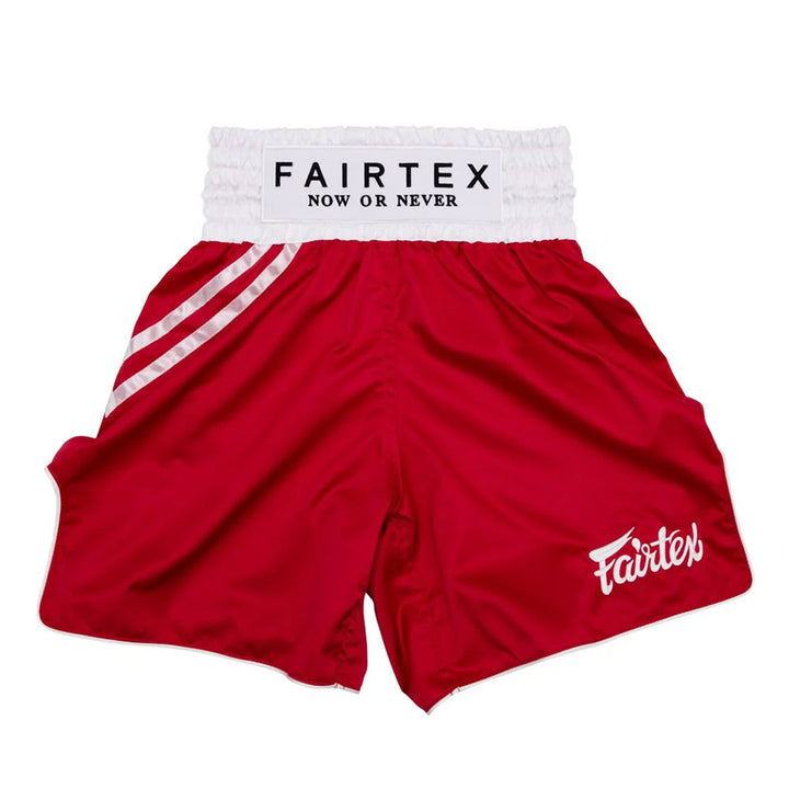 FAIRTEX BOXING TRUNKS - BT2008 "CLASSIC RED"