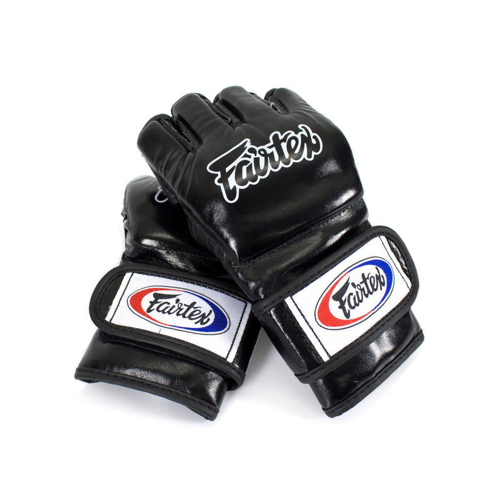 Fairtex-FGV12 Open Thump-MMA Gloves - Black - brand product view 2